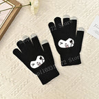 TwoCutesy™ Unisex Five Finger Knitted Gloves