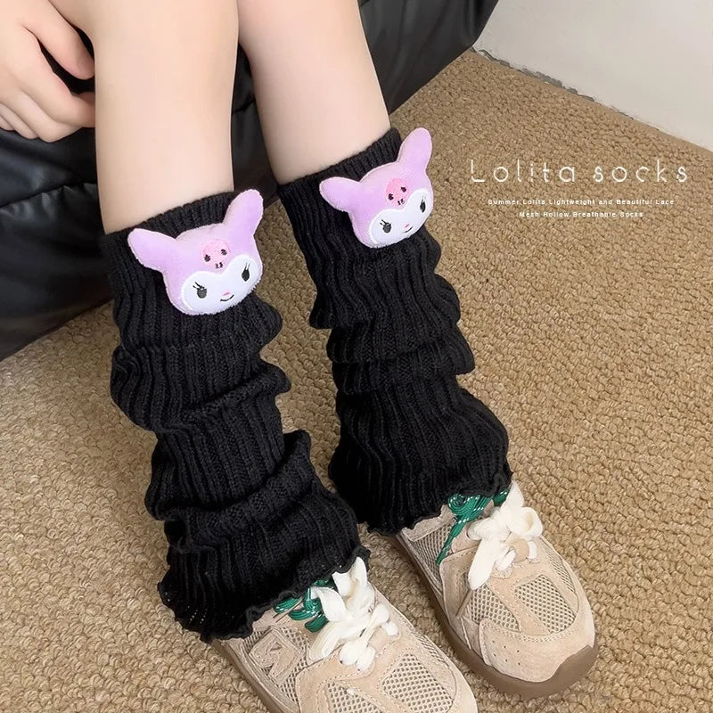 TwoCutesy™ Cute Cartoon Lolita Style Girls' Doll Socks