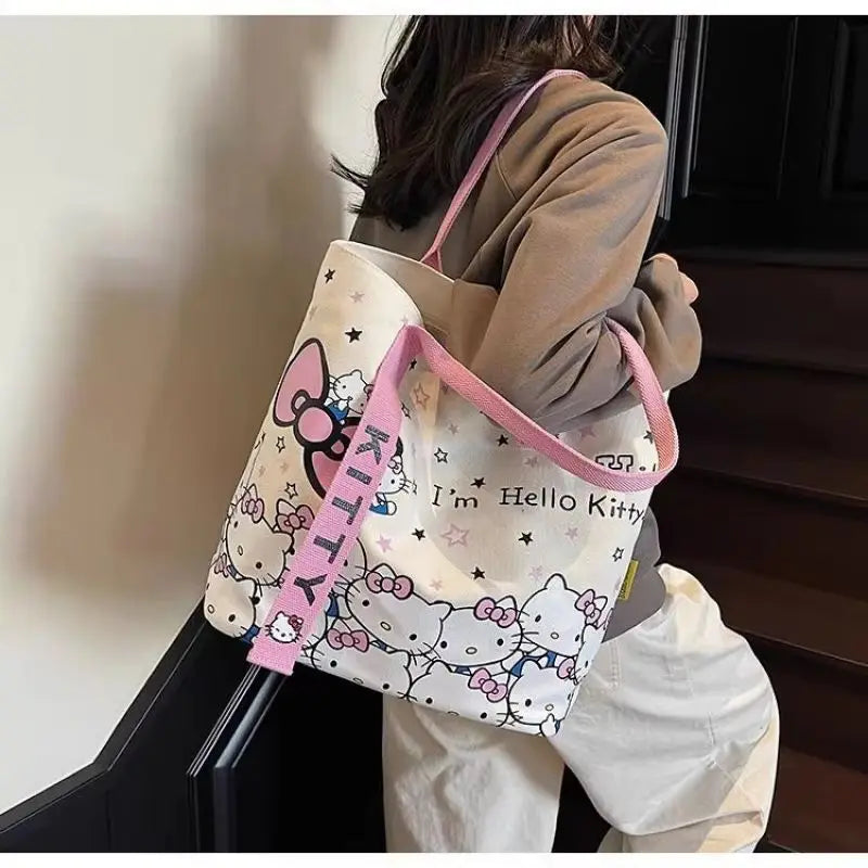TwoCutesy™ Cute Shoulder Canvas Bag Versatile Birthday Surprise Gifts