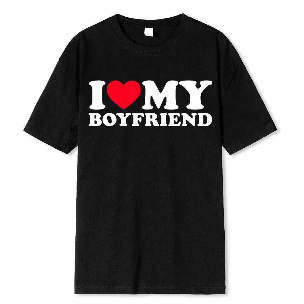 TwoCutesy™  I Love My Boyfriend Tee