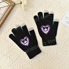 TwoCutesy™ Unisex Five Finger Knitted Gloves