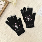 TwoCutesy™ Unisex Five Finger Knitted Gloves