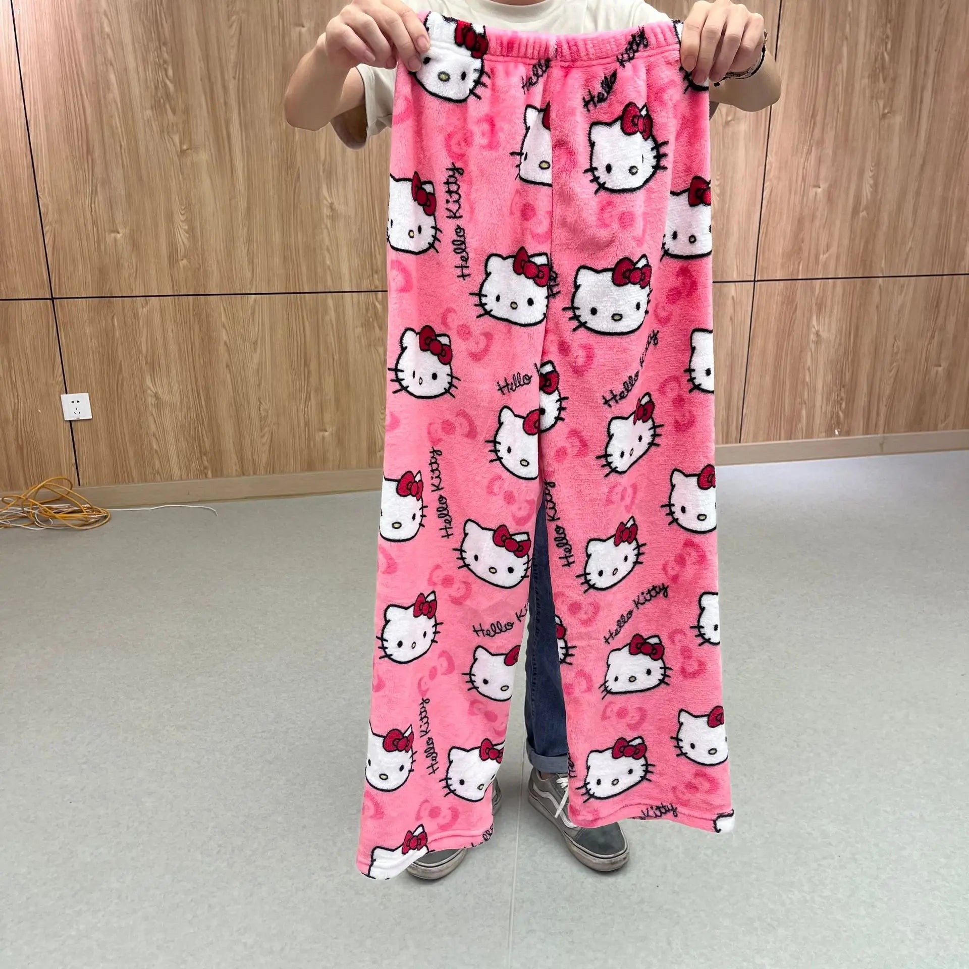 TwoCutesy™ Couples Flannel Pajamas Kawaii Woolen Wear
