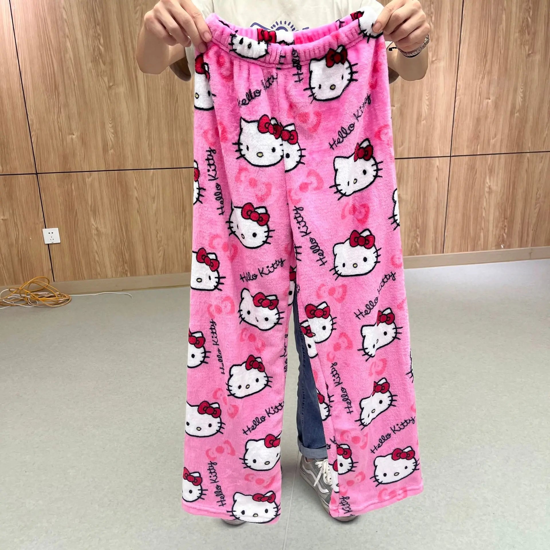 TwoCutesy™ Couples Flannel Pajamas Kawaii Woolen Wear