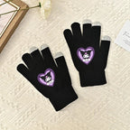 TwoCutesy™ Unisex Five Finger Knitted Gloves